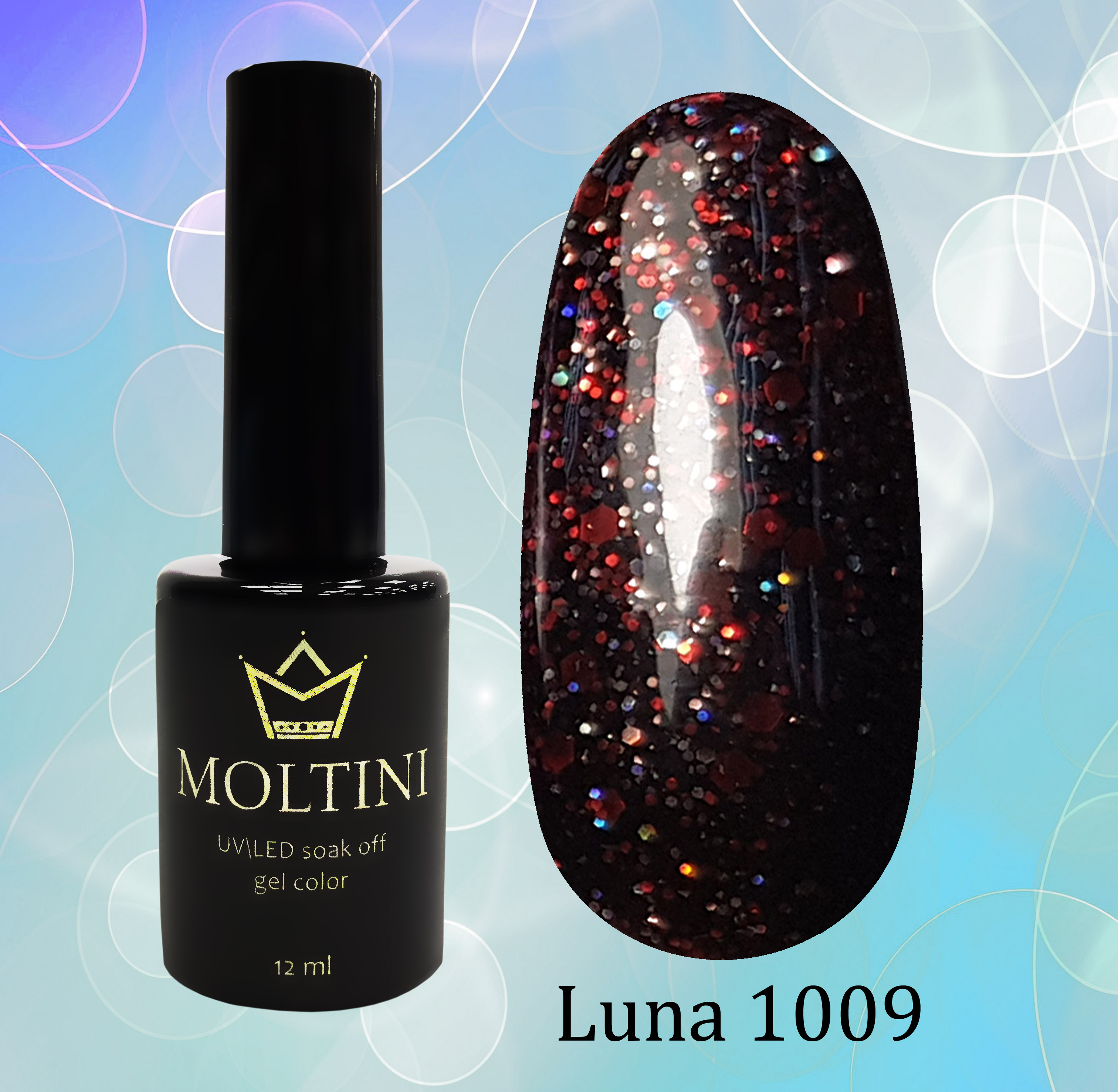 Гель-лак Moltini Luna 1009