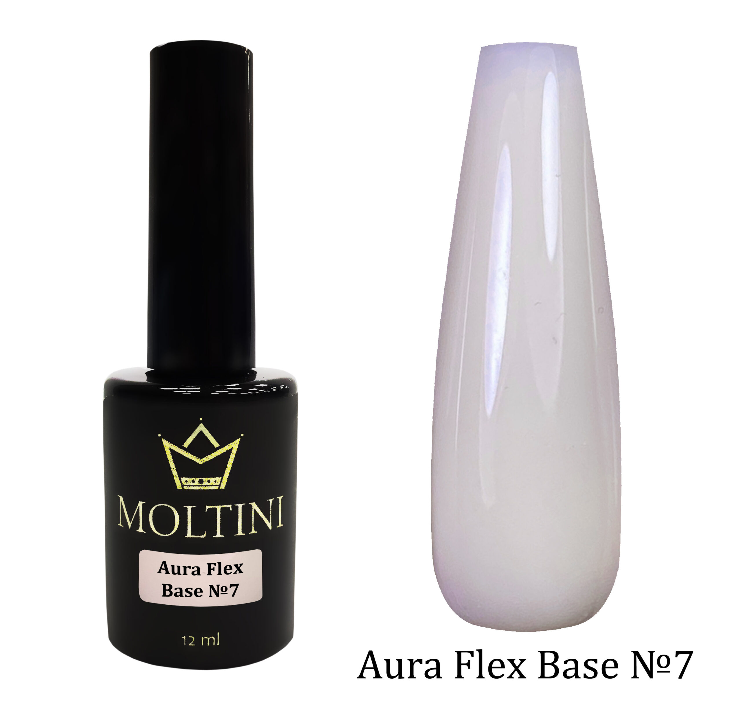Moltini Камуфлирующая база Aura Flex Base № 7, 12 мл